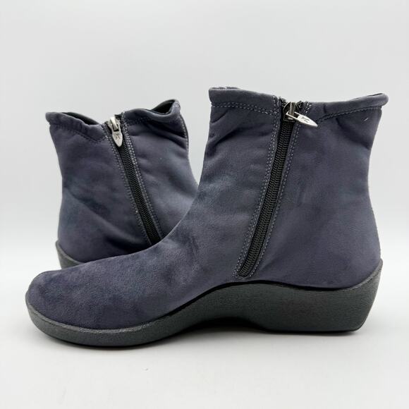 Arcopedico Womens L19 Ankle Boots EU 41 US 9.5-10 Grey Water Resistant NWOB - Picture 7 of 12